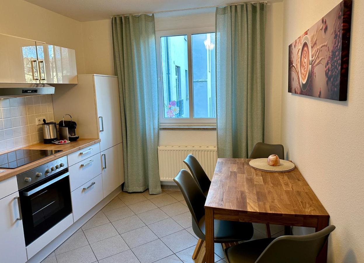 Modernes Zwei-Zimmer-Apartment Chemnitz - Kassberg Kültér fotó