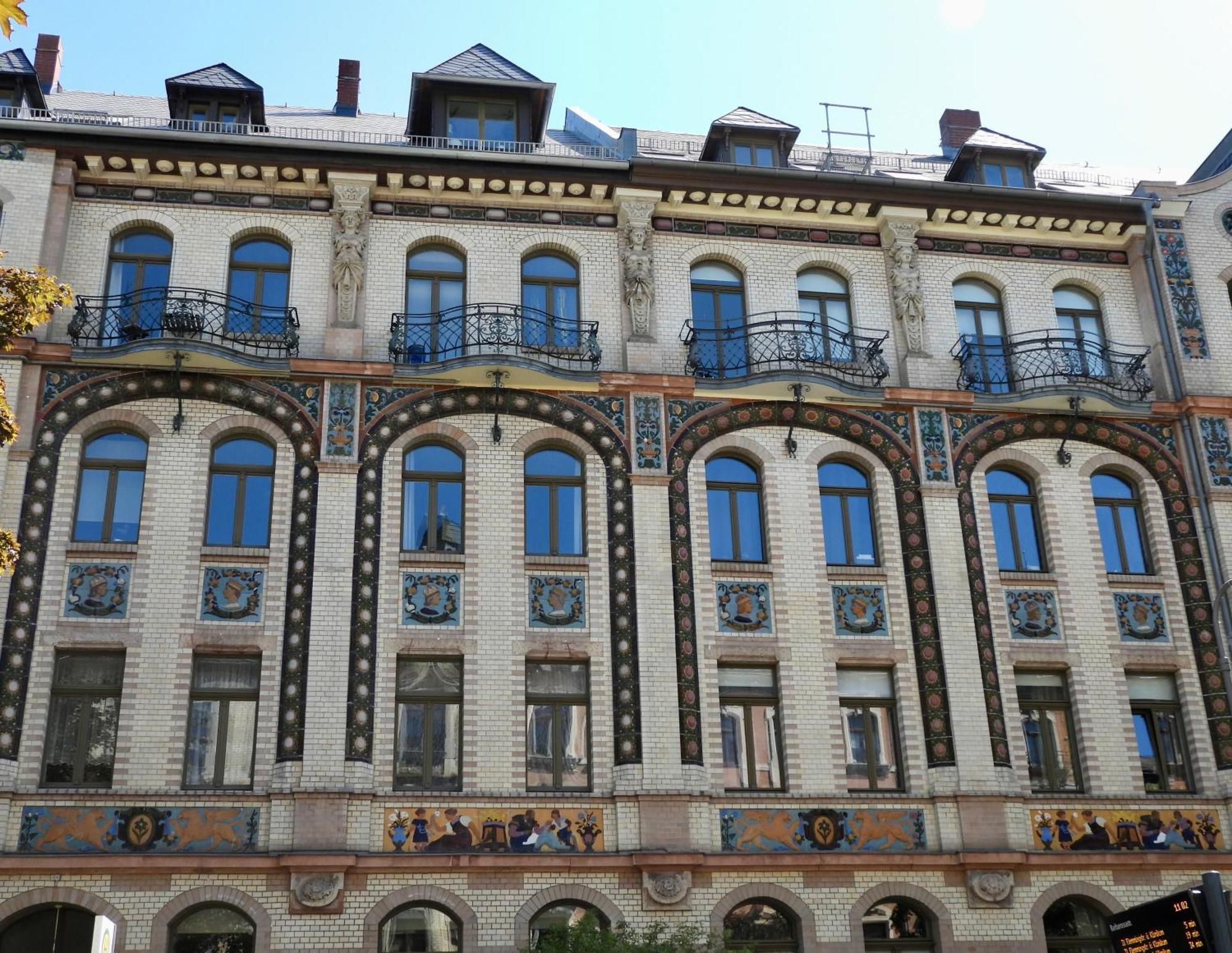 Modernes Zwei-Zimmer-Apartment Chemnitz - Kassberg Kültér fotó