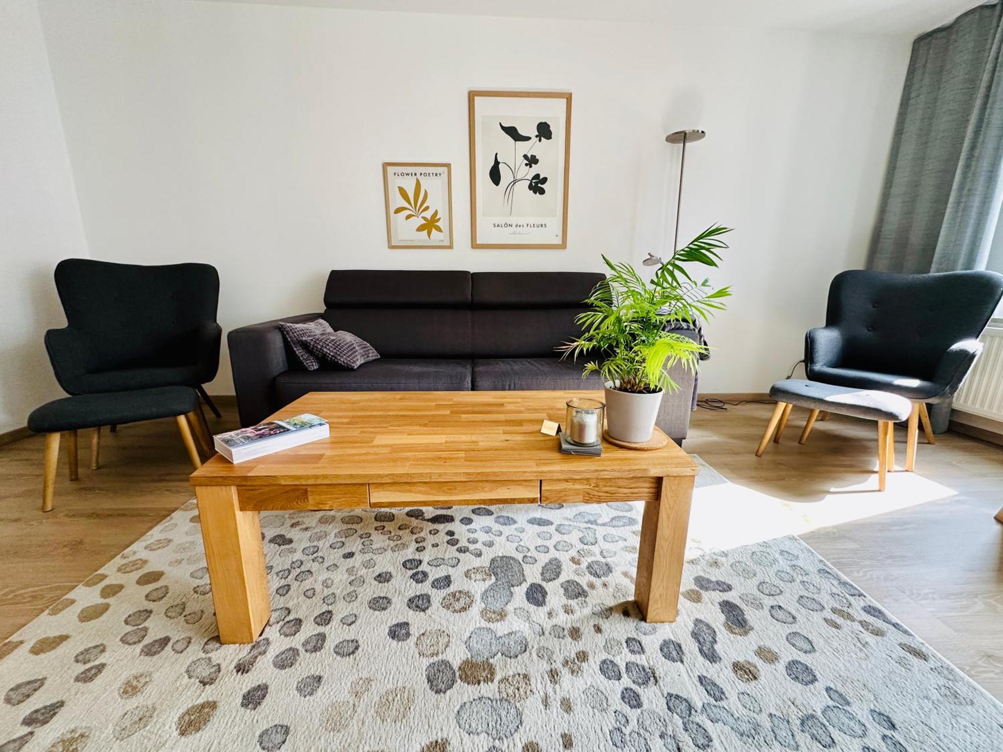 Modernes Zwei-Zimmer-Apartment Chemnitz - Kassberg Kültér fotó