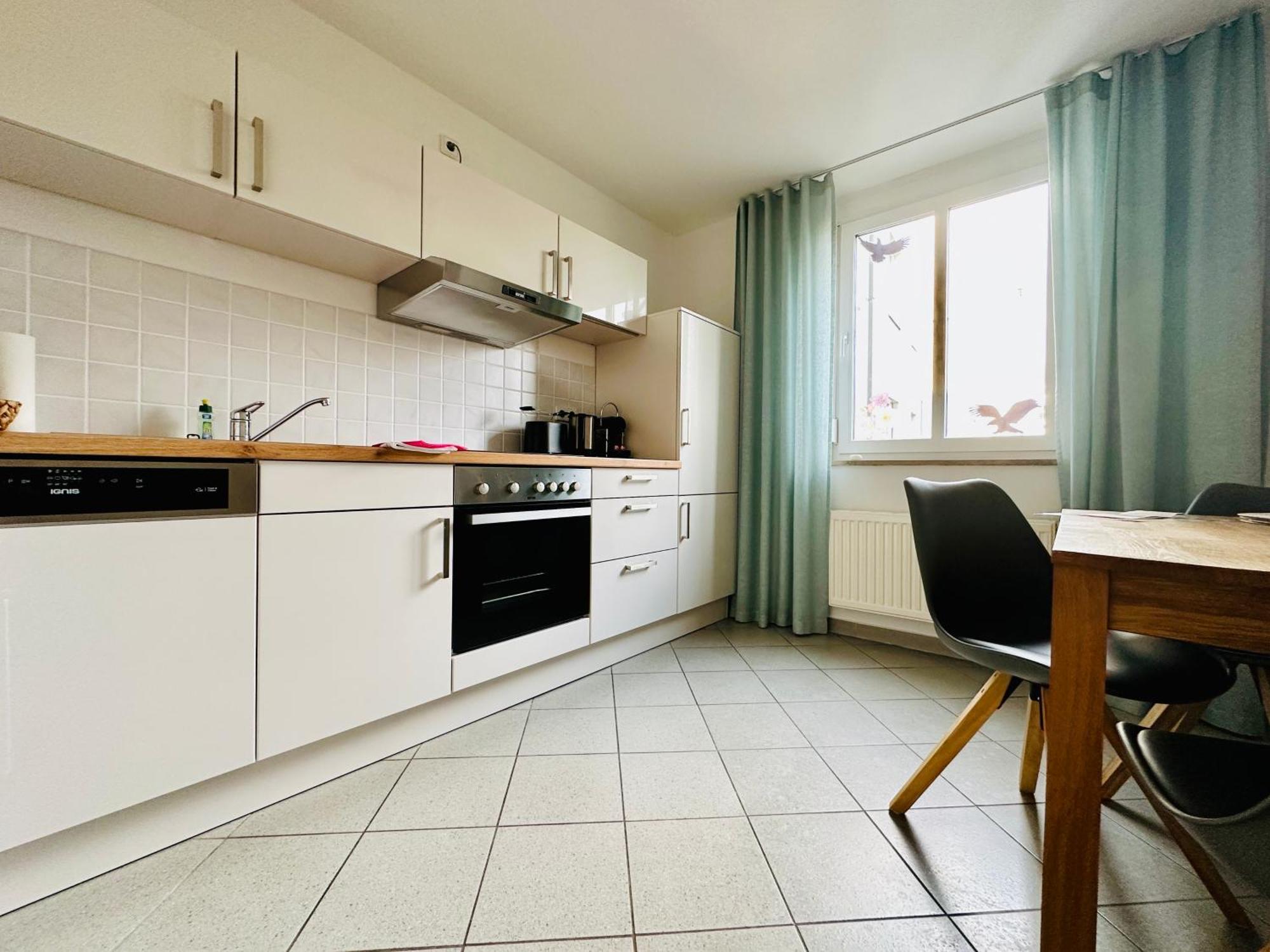 Modernes Zwei-Zimmer-Apartment Chemnitz - Kassberg Kültér fotó